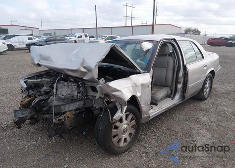 2003 Mercury Grand Marquis Ls from USA, damaged, VIN 2MEFM75W23X686244